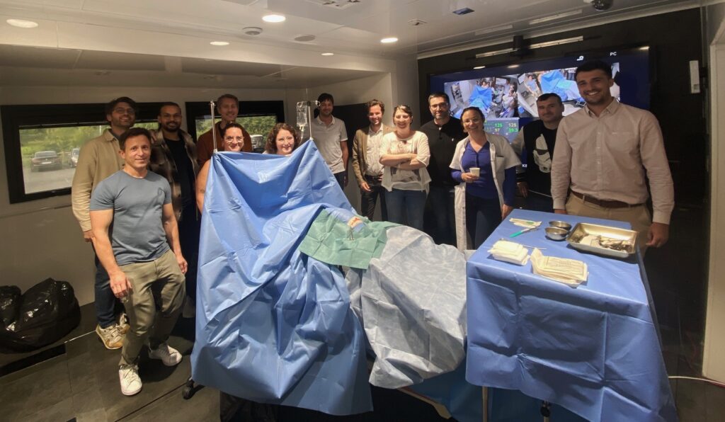 Simulateur de bloc opératoire à la Clinique Sainte Anne (Langon) : la gestion du risque médical