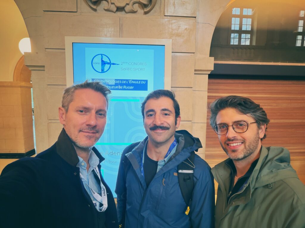 Séjour parisien studieux pour l'équipe du SOS Epaule